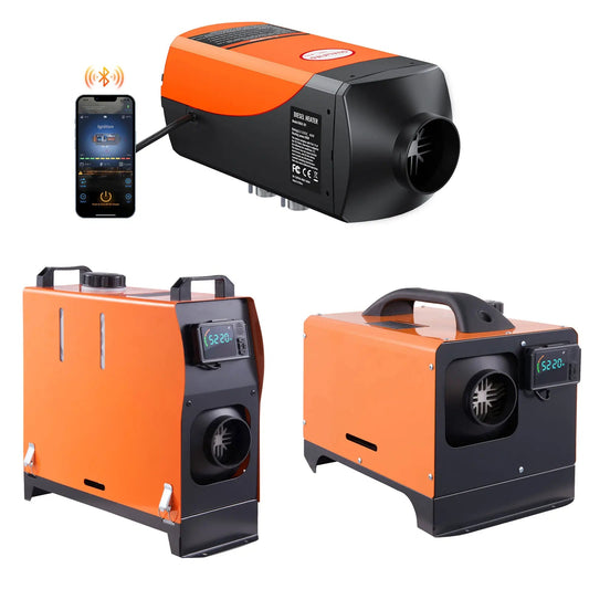 SucceBuy 8KW Diesel Air Heater Bluetooth All - on - one Diesel Heater with LCD Portable Parking Heater for Trailer Camper Van Boat - Buy at GearForge