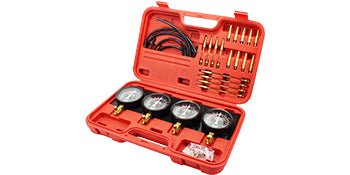 SucceBuy Fuel Vacuum Carburetor Synchronizer Carb Tool sync 4 Gauge Set with Rubber Hose Vacuum Balancer Meter Kit For Motorbike - Buy at GearForge