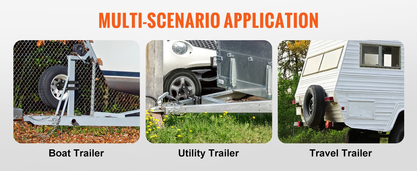 SucceBuy 160 lbs Spare Tire Carrier with Mounting Bracket & Screws – Fits Trailers & RVs - Buy at GearForge